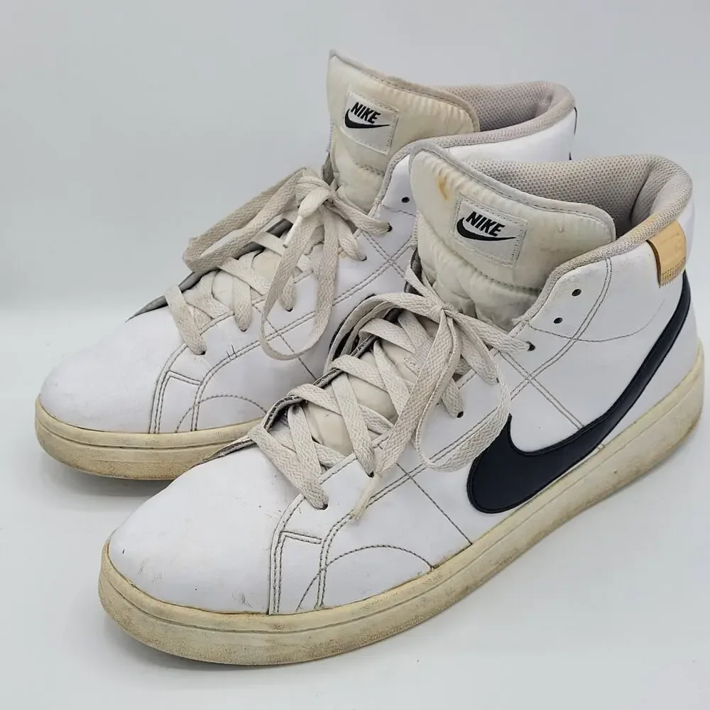 Nike Court Royale 2 Mid white men's size 12